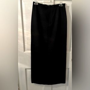 Banana Republic Wool Lined Full Length Skirt size 6